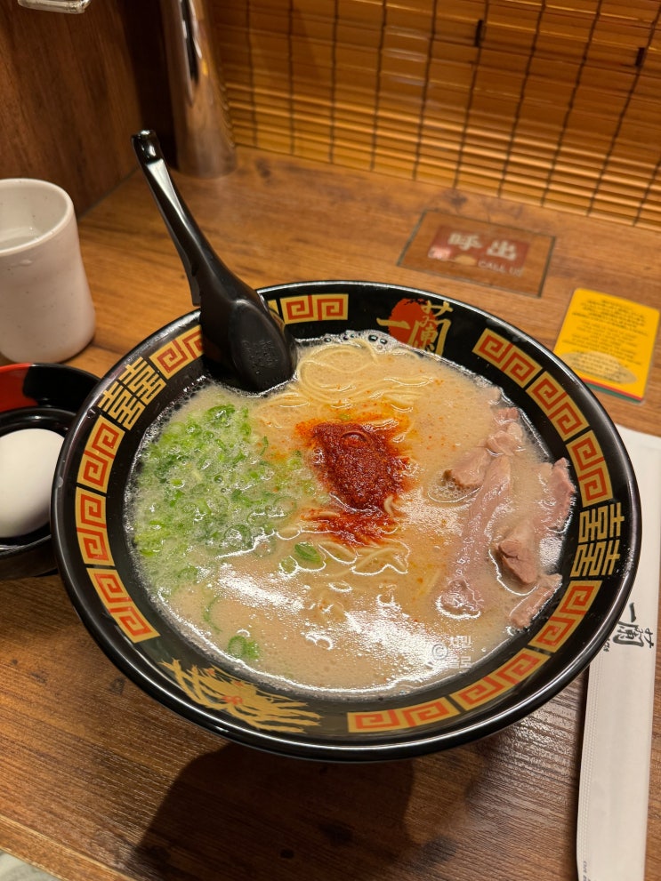  도쿄 이치란라멘 메뉴, 가격, 위치, 운영시간, 솔직리뷰
