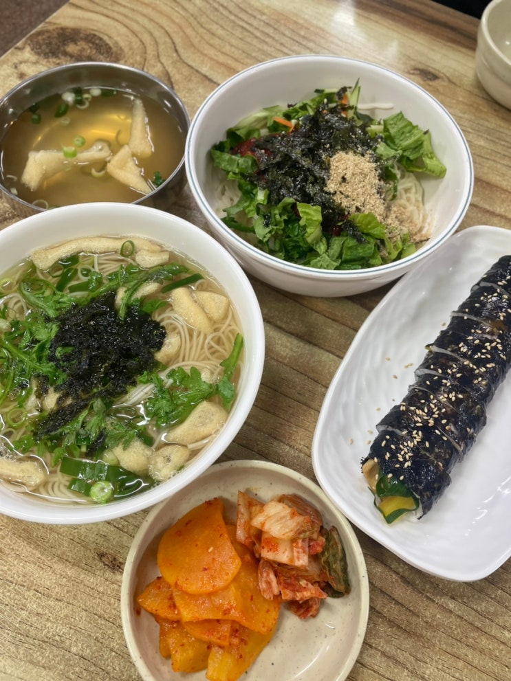  [여수 국수 맛집] 여수 국수가 맛있는 집 잔치국수 비빔국수 김밥 가성비맛집