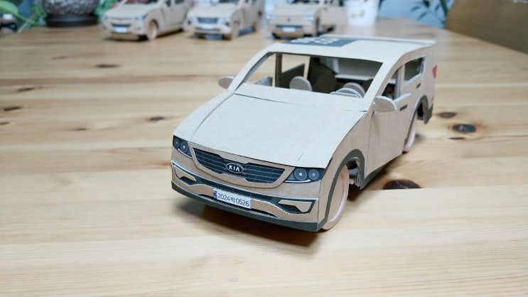  기아 스포티지R, 박스로 자동차 만들기 Kia Sportage R | How to Make a Cardboard Car