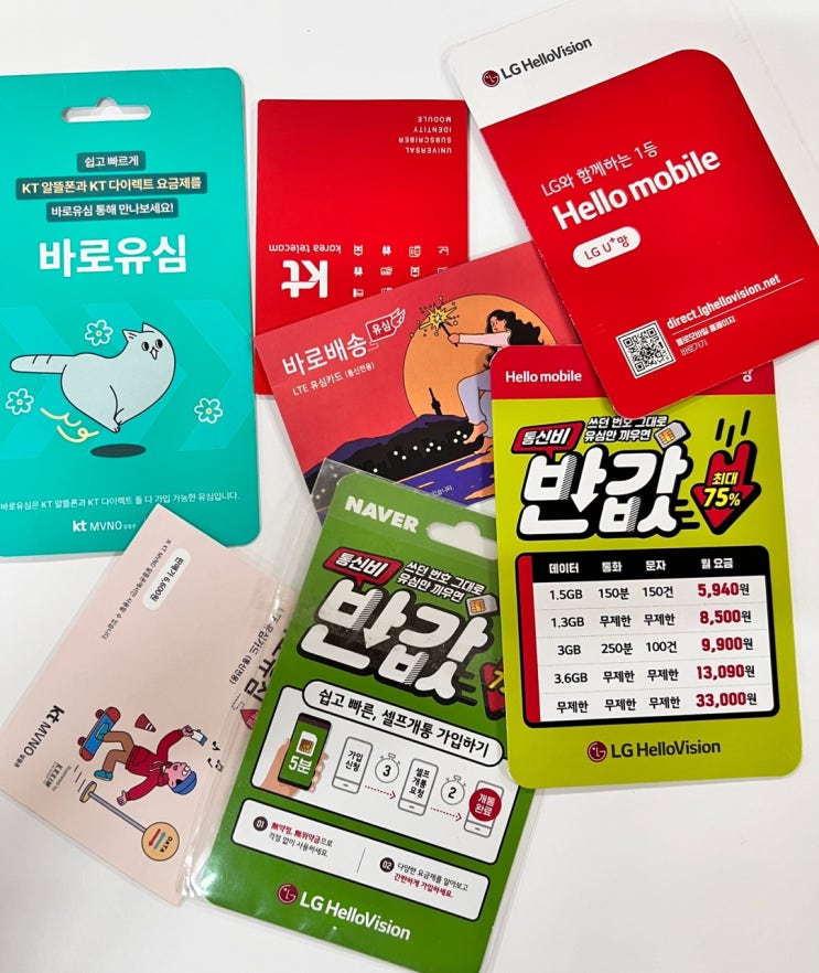  세컨폰 개통 편의점 선불유심으로 초간단 해결