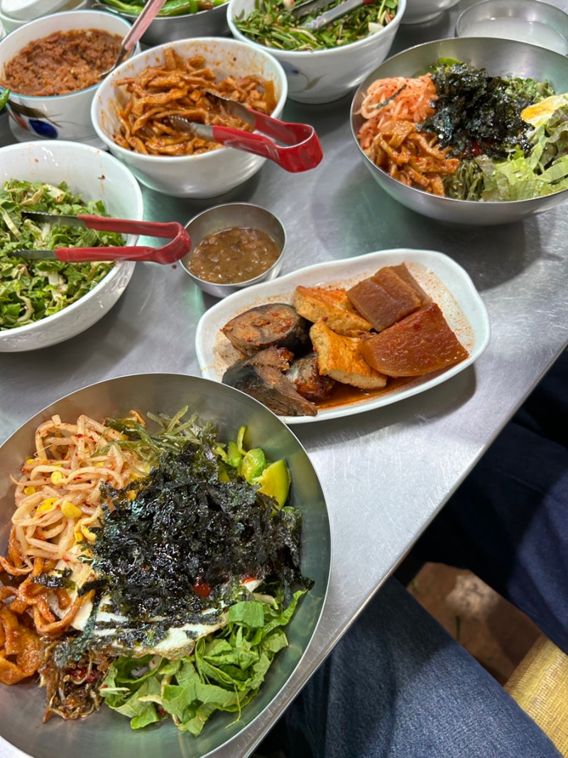 대구 칠성시장 보리밥 맛집, 준이보리밥 5천원의행복.