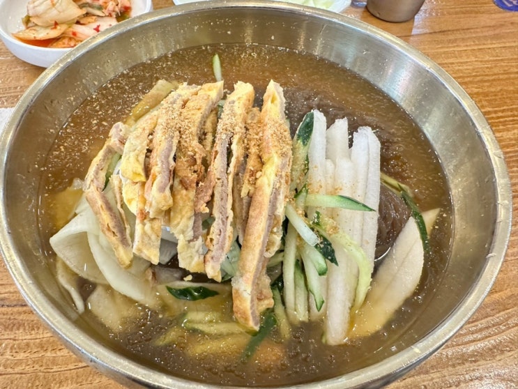  진주 호탄동 원조 냉면 맛집 - 황포냉면