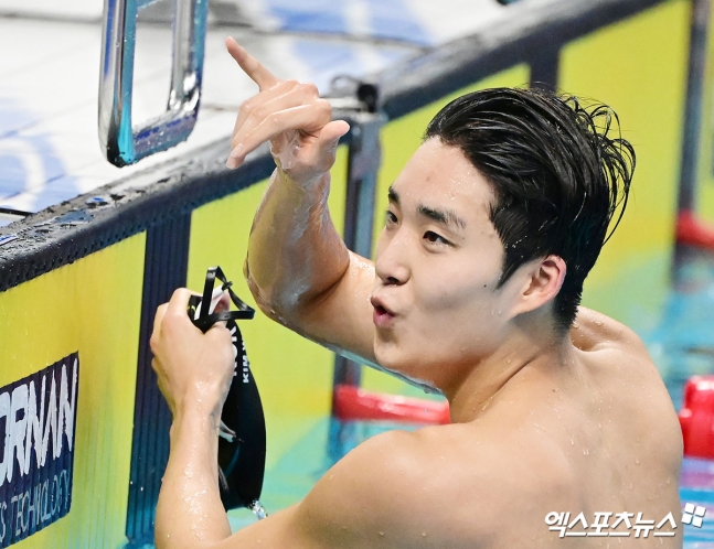 쌍두마차 <b>황선우 김우민</b> 파리올림픽 금메달 기대감, 김우민... 