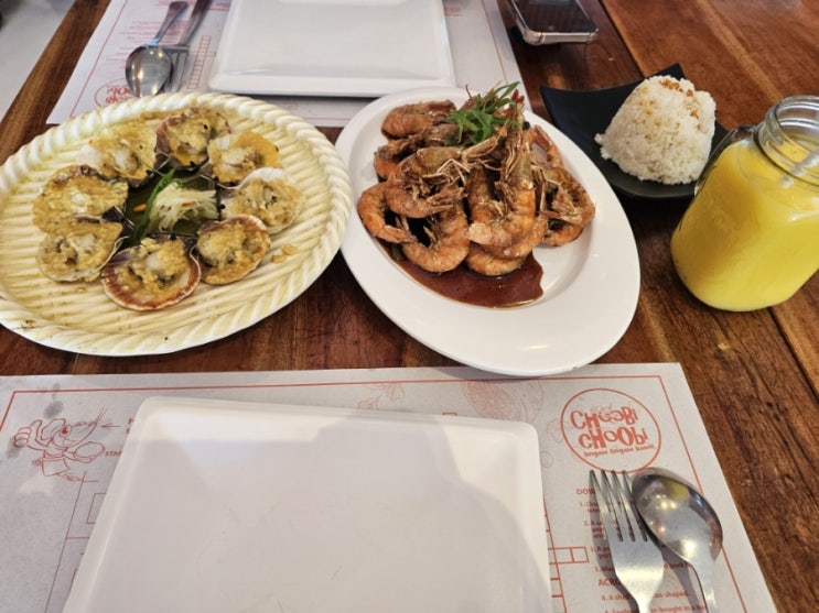  [세부 맛집] 필리핀 막탄 맛집 씨푸드 츄비츄비 / 할로망고 망고 음료 맛집