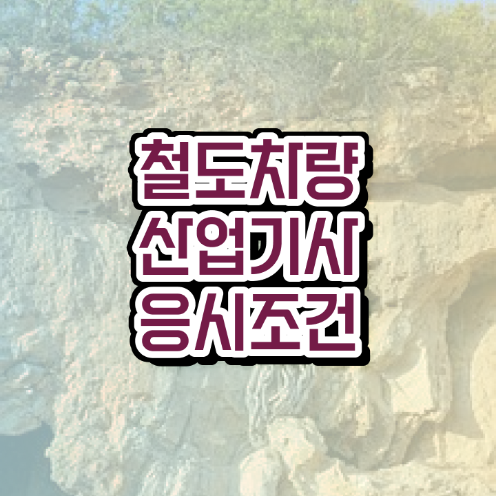  철도차량산업기사 합격률 철도차량산업기사 응시자격 온라인으로 5달만에 준비한 팁