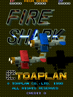  오락실 게임 기판 토아플랜 파이어샤크 Toaplan Fire Shark