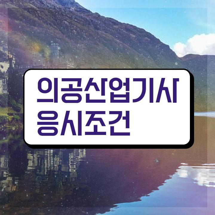  의공산업기사 응시자격 서류제출 의공산업기사 응시자격 온라인으로 단기간에 성공한 후기