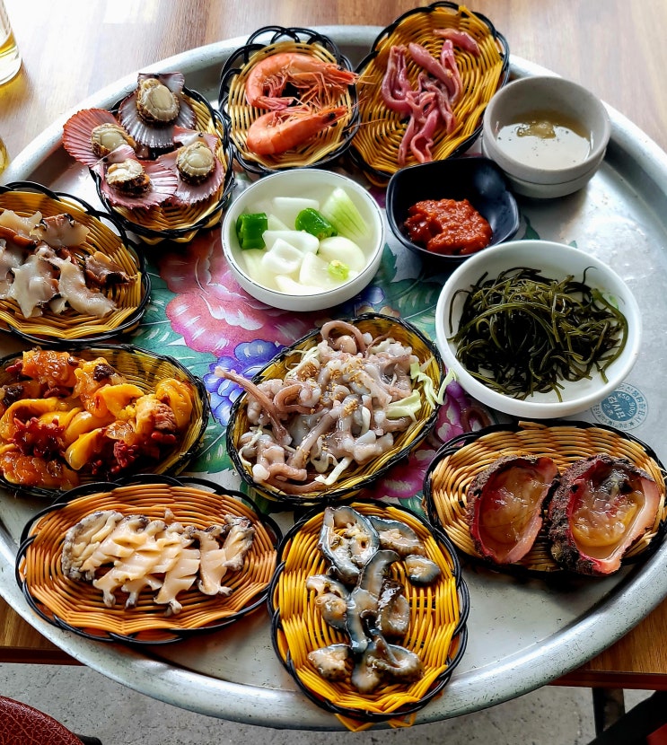 내돈내산 부산 기장군 기장읍 모듬해산물ㆍ전복죽맛집 연하리 손큰할매
