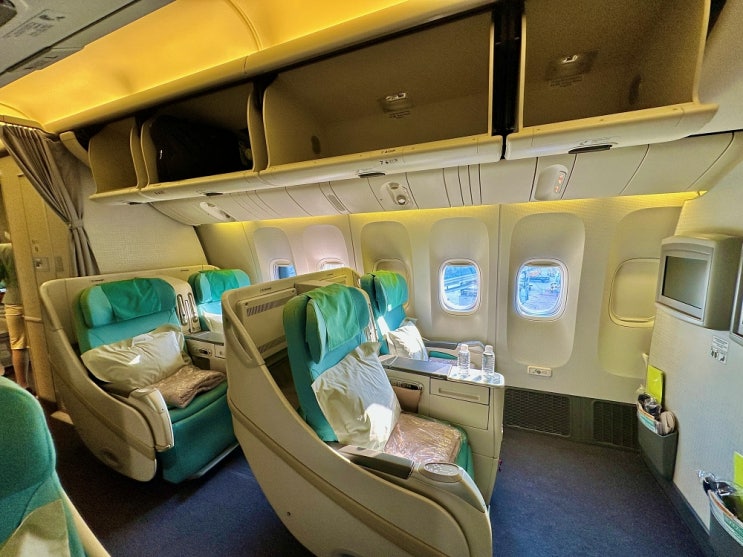 대한항공 프레스티지석 플러스 인천 뉴질랜드 오클랜드 직항 KE411 보잉 777-200ER 비즈니스석 후기 기내식, 가격 대한항공 프레스티지석 플러스 인천 뉴질랜드 오클랜드 직항 KE411 보잉 777-200ER 비즈니스석 후기 기내식, 가격