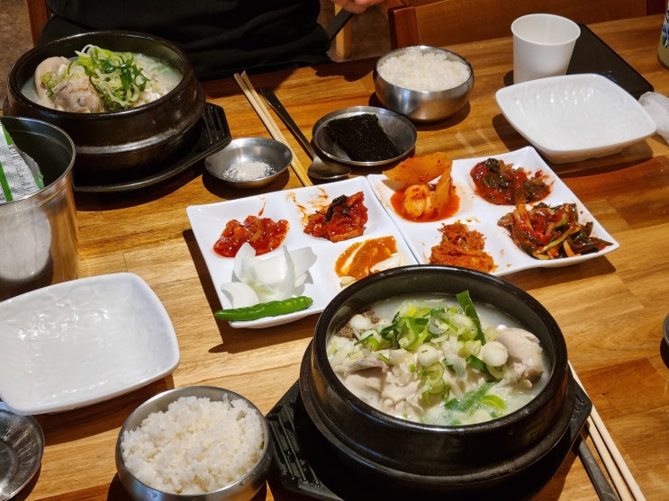  부산 연산동 점심 닭곰탕 맛집 육수명장 육오당