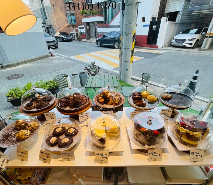  청주 복대동 디저트 원에프(one F) 위치, 영업시간, 내부, 포장,케이크, 크루키