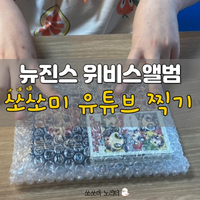  뉴진스 위버스앨범 언박싱 버블검 신곡