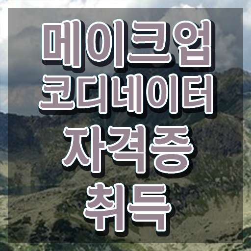  메이크업 아티스트 자격증 , 메이크업코디네이터 자격증 단기간에 준비한 방법 및 취업정보