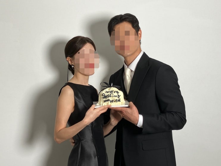  웨딩촬영 블랙드레스 베일즈 로제 슬리브리스 드레스 후기
