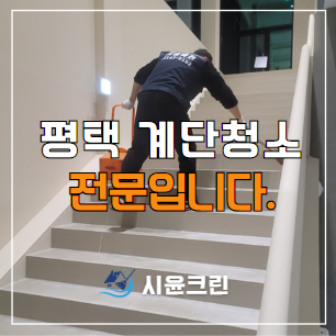  평택 고덕 빌라ㆍ상가ㆍ원룸 계단청소 정기청소 업체 청소방법, 가격, 비용