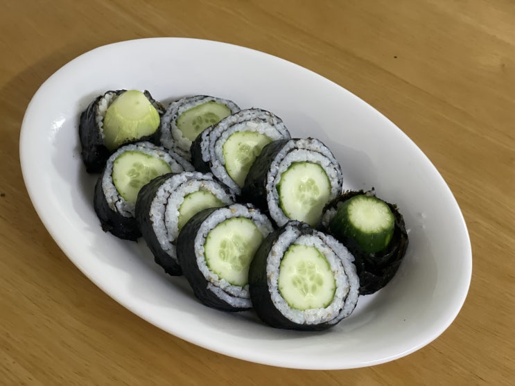  최화정 오이김밥 만들기 초간단 건강 김밥 여름 별미