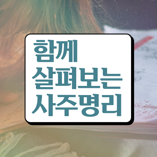  사주팔자 , 심리상담사 자격증 2주 만에 시험준비 , 활용 방법
