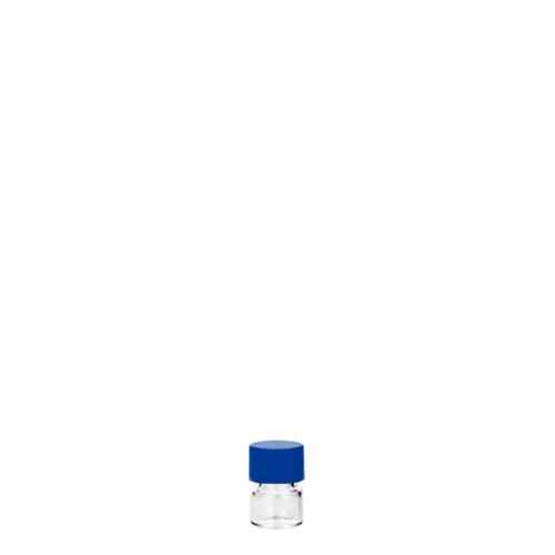  [유리초자] 1 ml 투명 샘플 바이알 & 스크류 캡 1 ml Clear Storage Vial & Screw cap