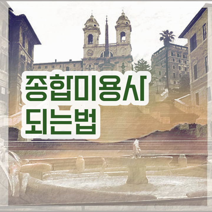  피부관리사 독학 , 피부관리사 준비 하나도 모른다면 준비해야 하는 자격증은?