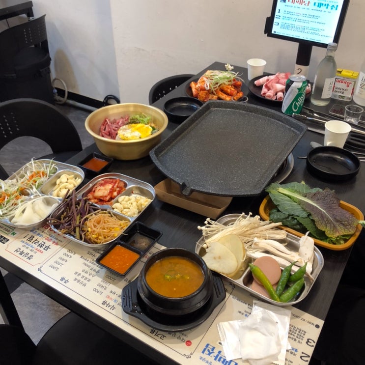  송도 대패삼겹살 맛집 대패당대박집 가성비 대박
