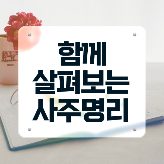  명리학 , 심리상담사 자격증 독학으로 취득한 노하우 소개