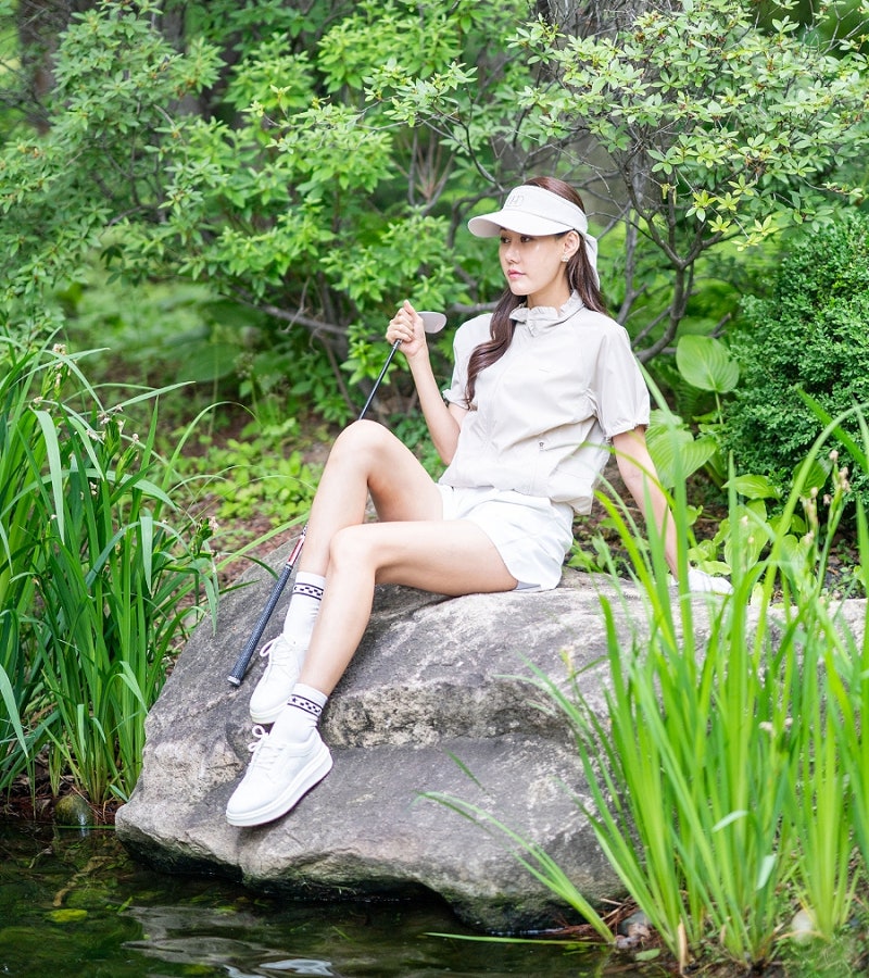 예쁜 여름 골프 바람막이 헤지스골프웨어