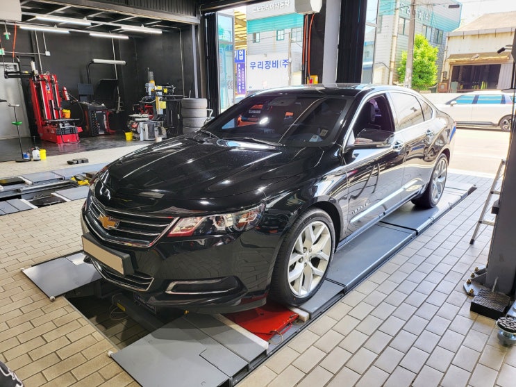  쉐보레 임팔라 타이어 교체 245/45R19