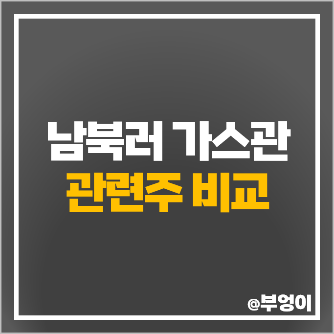 남북러 가스관 사업 관련주 디케이락 주가 동양철관 화성밸브 주식 남북러 가스관 사업 관련주 디케이락 주가 동양철관 화성밸브 주식