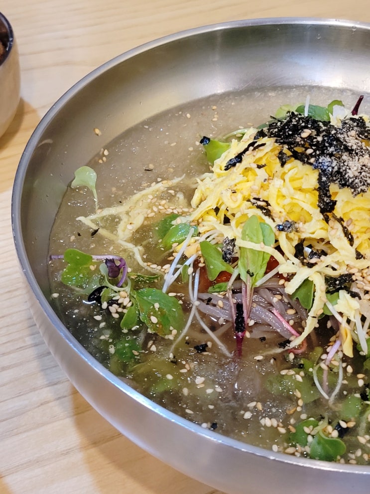  애견동반 가능식당 충주 메밀면 묵밥리 내돈내산 솔직후기
