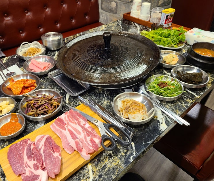  삼겹살이 맛있는 서창2지구 고기집! 서창동 맛집 '장따로'