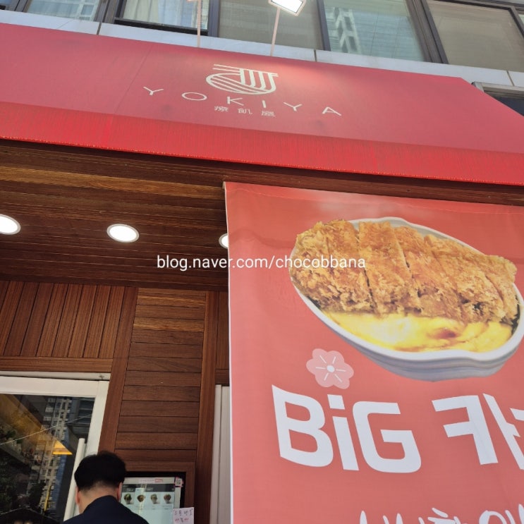  요기야 우동 카츠동 카레 일식집 혼밥성지 대파우동 새우튀김