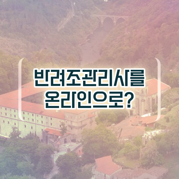  , 반려조관리사 자격증 20일 만에 합격정보 및 온라인 무료강의