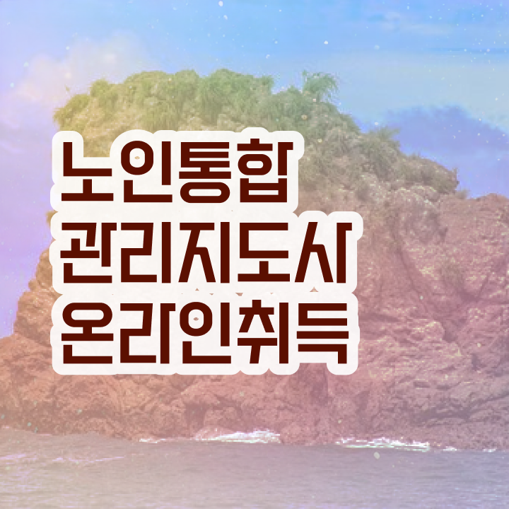  40대 취업 , 노인통합관리지도사 자격증 쉽고 빠르게 취득한 노하우 , 활용 방법