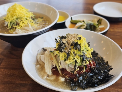  여수 돌산 맛집 재방문후기 많은 메밀빛초계국수막국수