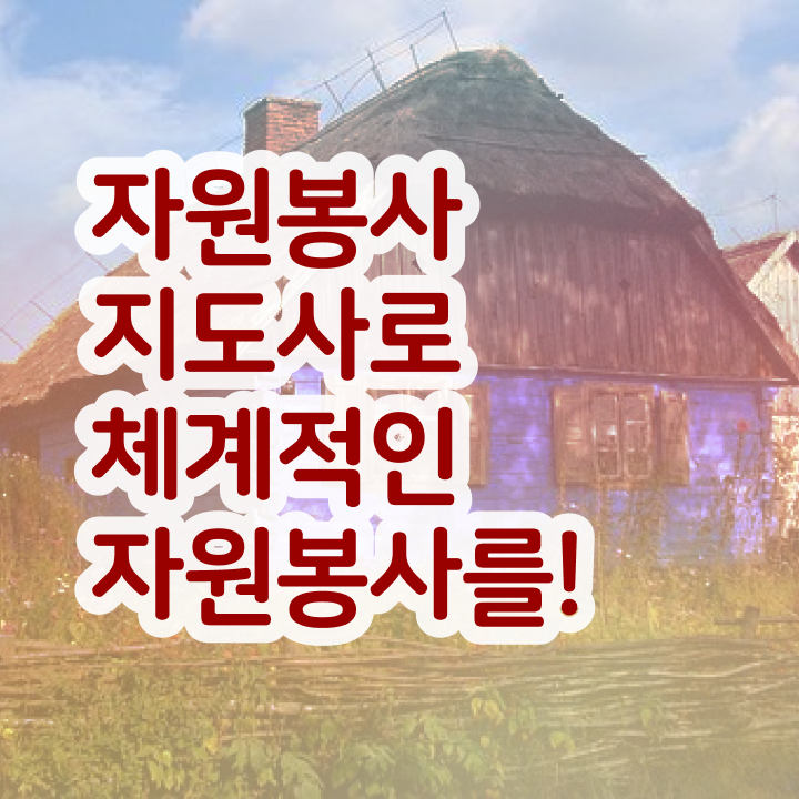  안내견 자원봉사 , 자원봉사지도사 자격증 간단하게 합격한 비법 알아볼까요