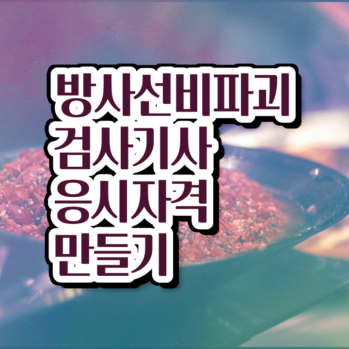  방사선비파괴검사기사 필기후기 방사선비파괴검사기사 자격요건 온라인 과정으로 5달만에 준비한 전략