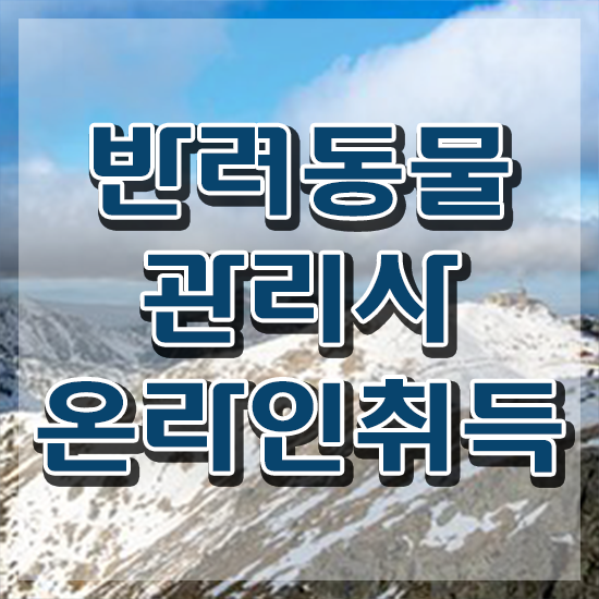  경단녀 재취업 , 반려동물관리사 자격증 2주 만에 시험준비 , 향후 전망