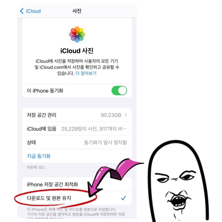  [Q&A] 아이클라우드 구독 해지하고 아이폰 사진 동기화 안하려면 어떻게 하나요?