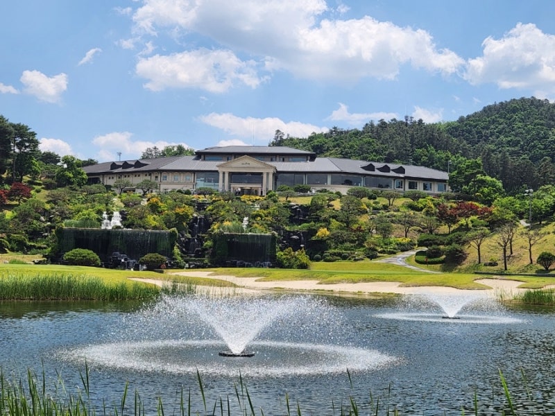 골프존 화랑CC 가성비 라운딩 와 주변식당