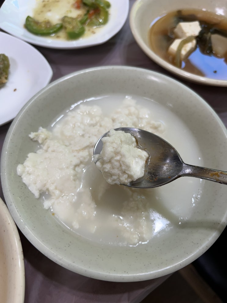  포천맛집 파주골토박이순두부 찰보리비빔밥, 순두부 시골밥상
