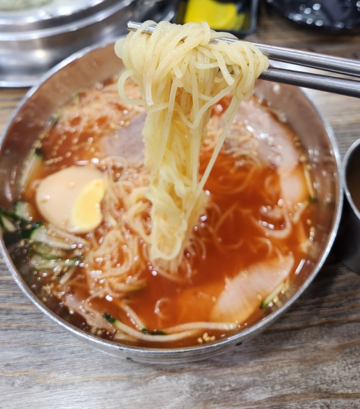  부산 사하구 밀면이 맛있는 감천문화마을 맛집 재성밀면감천점 후기