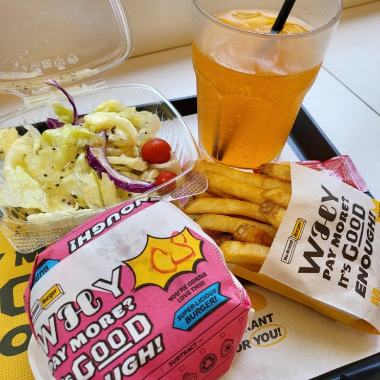  [복정동 혼밥 맛집] 노브랜드버거 추천 메뉴, 런치 할인