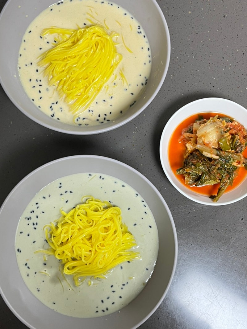 정통식품 할매손 콩국수용 콩가루로 간편하게 만드는 서리태콩국수