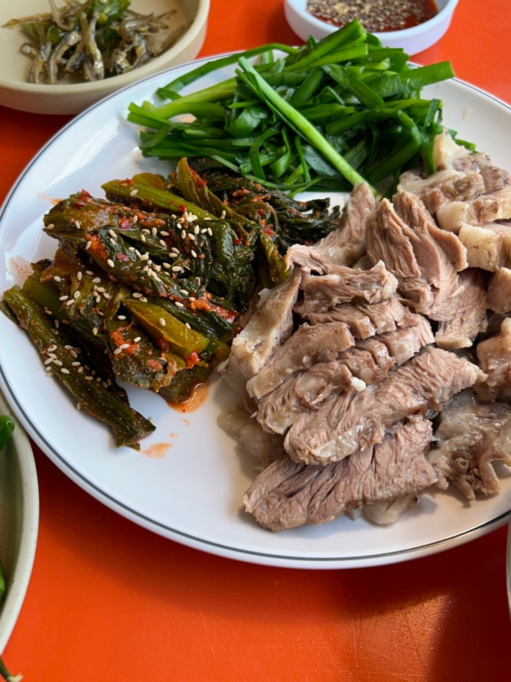  전남 여수 국밥 맛집, 나진국밥 (갓수육, 돼지머리 국밥)