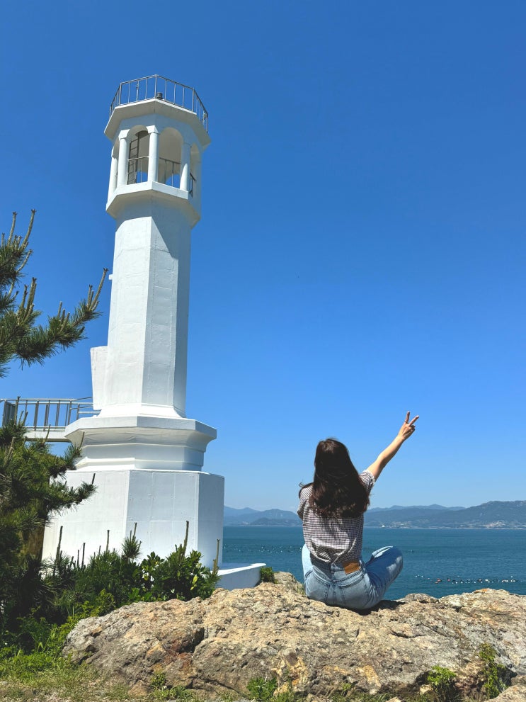  여수 여행 돌산도 가볼 만한 장소 큰끝등대