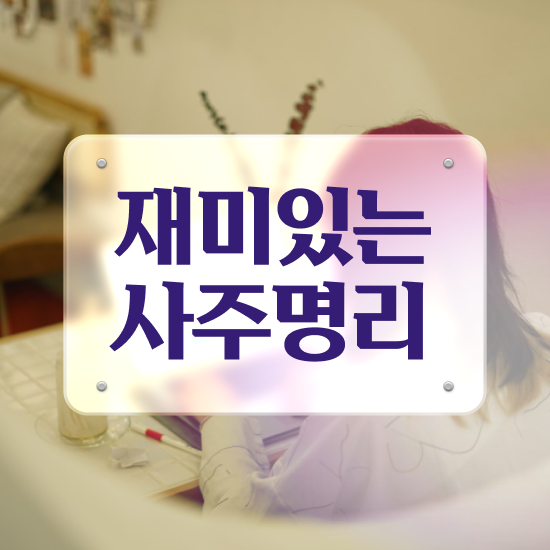  도화살 사주 , 심리상담사 자격증 준비한 과정 제가 알려드릴게요