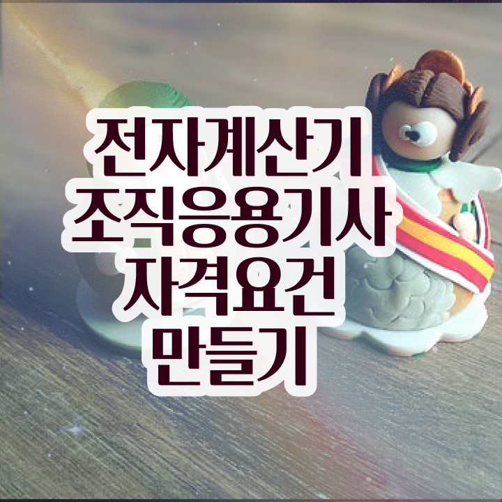  전자계산기조직응용기사 시험자격 온라인 수업으로 1학기 만에 준비한 후기