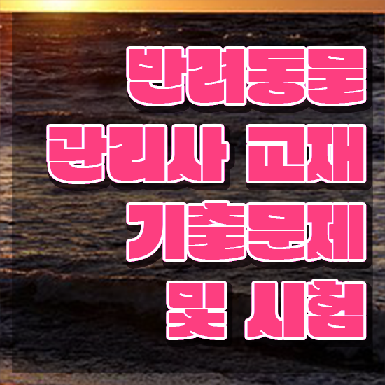  반려동물관리사 , 반려동물관리사 자격증 1달 만에 합격한 전략 알아보기