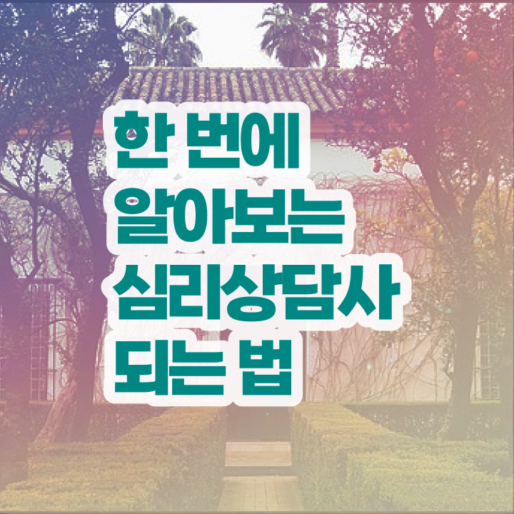  군상담심리사 , 심리상담사 자격증 취득한 정보 확인하기