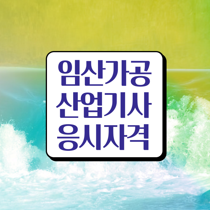  임산가공산업기사 취득자격 인강으로 4개월 만에 완료한 노하우